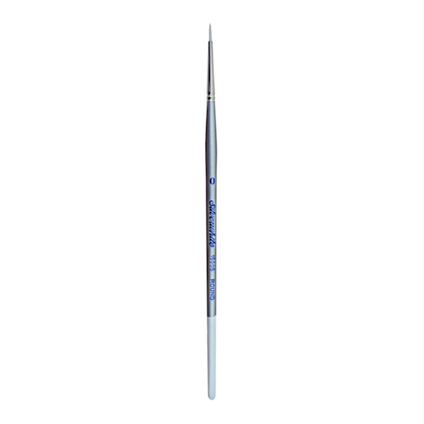 Кисть круглая Silver Brush, синтетика, к.р., SILVERWHITE 1500S. №0 (2 мм)