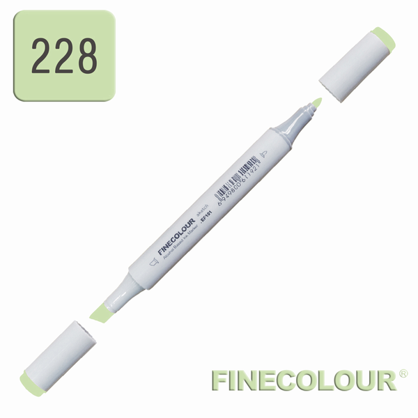 Маркер спиртовой Finecolour Junior 228 кислотный зеленый YG228