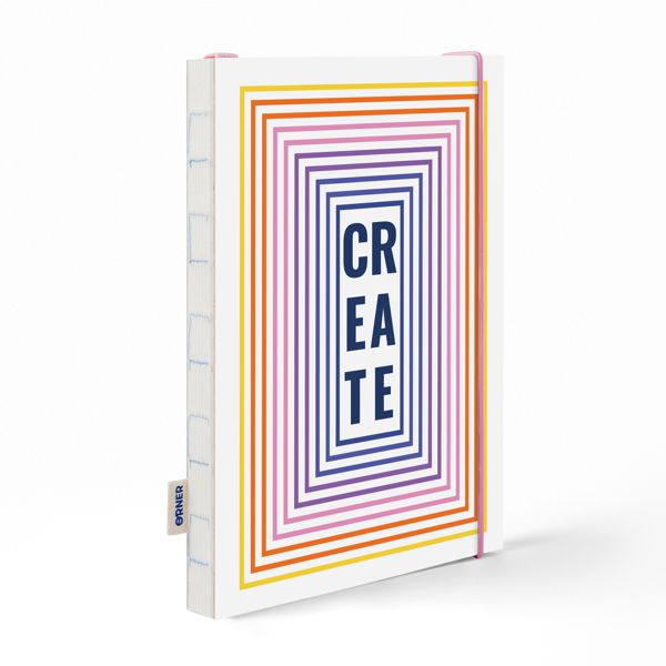 Скетчбук «Create», Orner, А5, 150 г/м2, 120 л, ЦВЕТНОЙ - фото 1