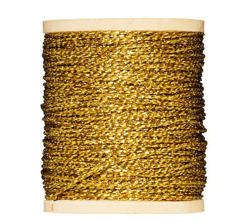 Золотой шнур на катушке (60 метров)