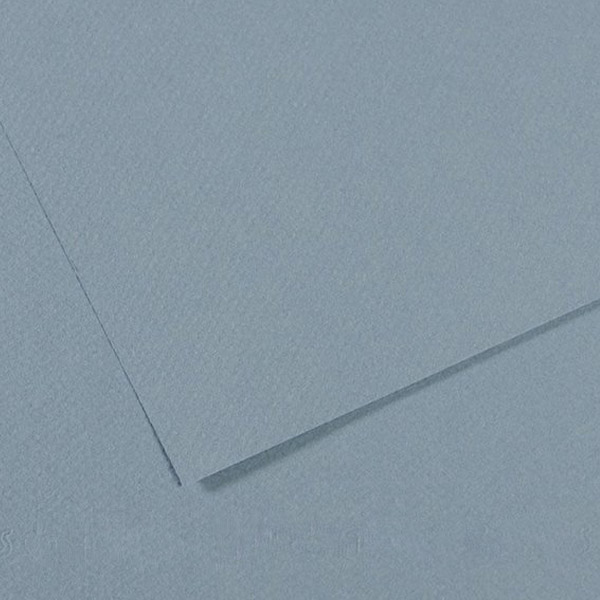 Папір для пастелі Canson Mi-Teintes 160 гр, 50x65 см, 490 БЛАКИТНИЙ (Light blue) 