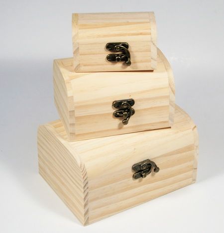 Набір дерев'яних скриньок №4, "Скриньки" 