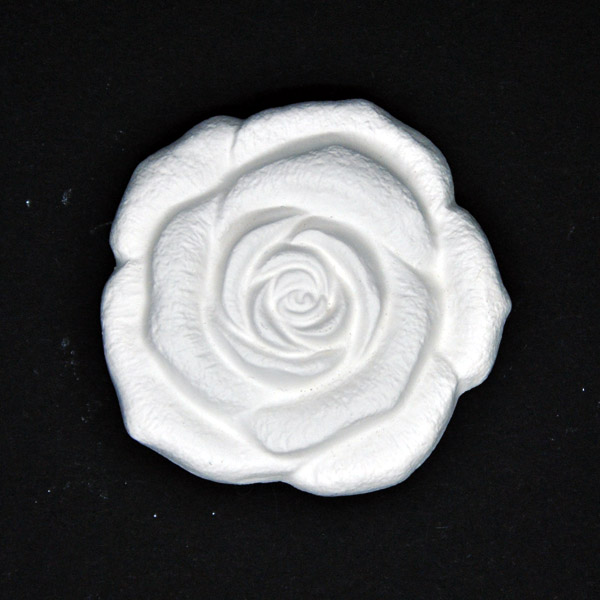 Гіпсова фігурка "Троянда №10", 5,5х5,5х1,2 см 