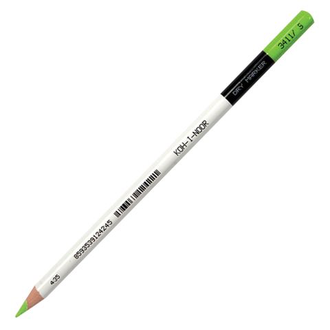 Олівець кольоровий Highlighter 3411, колір Зелений, Koh-i-Noor 