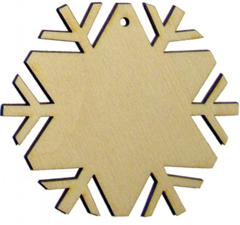 Заготовка для декорирования «Снежинка-2», D-15 см