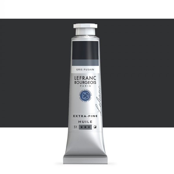 Масляная краска Lefranc Fine №805 Угольный серый, 40 ml