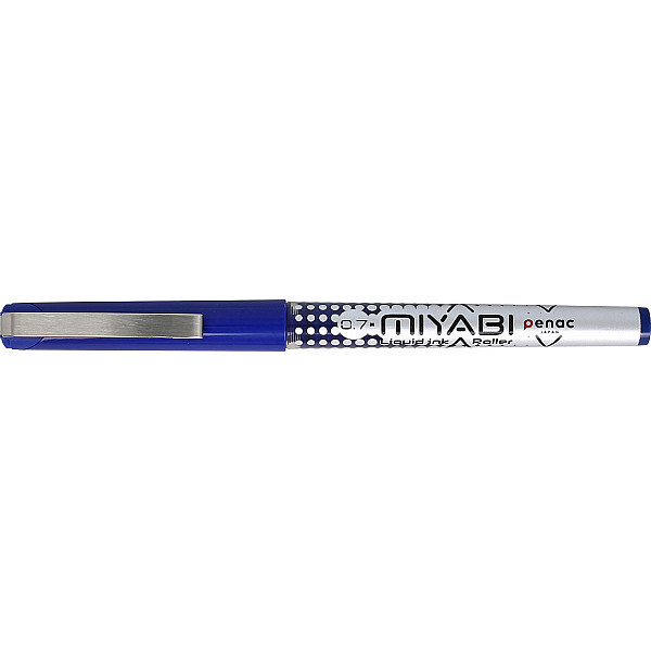 Ручка гелева Penac MIYABI Roller, Товщина лінії - 0,7 мм. Колір: СИНІЙ