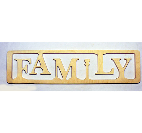 Ключниця "Family", 40*10 см (На замовлення) 