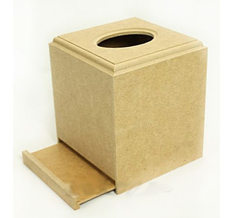 Коробка для салфеток (МДФ), 12,5*12,5*13,5 см