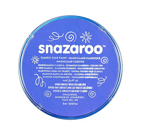 Аквагрим для лица и тела Snazaroo Classic, небесно-голубой, 18 ml, №355