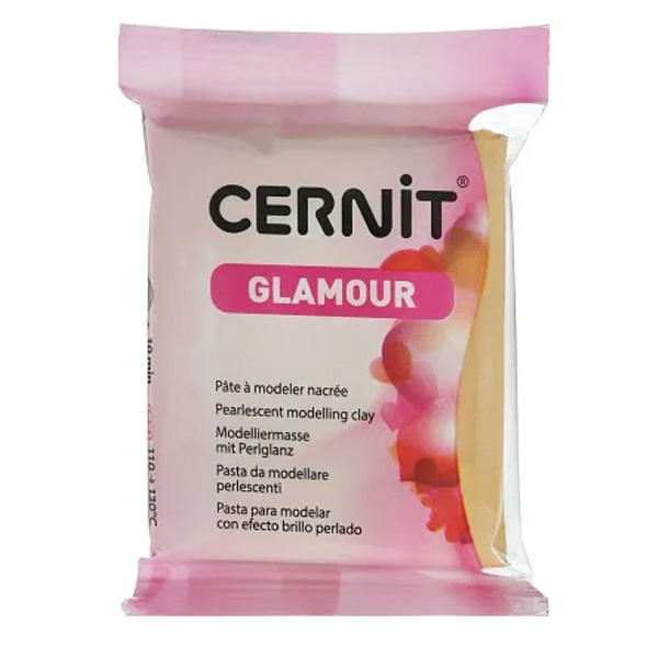 Полімерна глина Cernit Glamour, 56 гр. Колір: Золото №122 