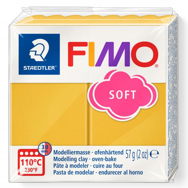 Пластика «FIMO Soft», 57 г. Цвет: Манго карамель - фото 1