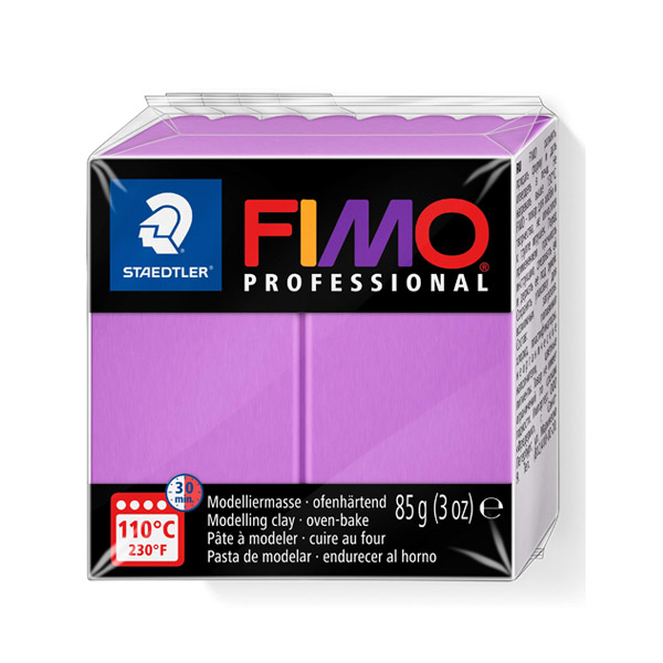 Пластика "FIMO Professional", 85 г. Колір: Лавандовий 62 