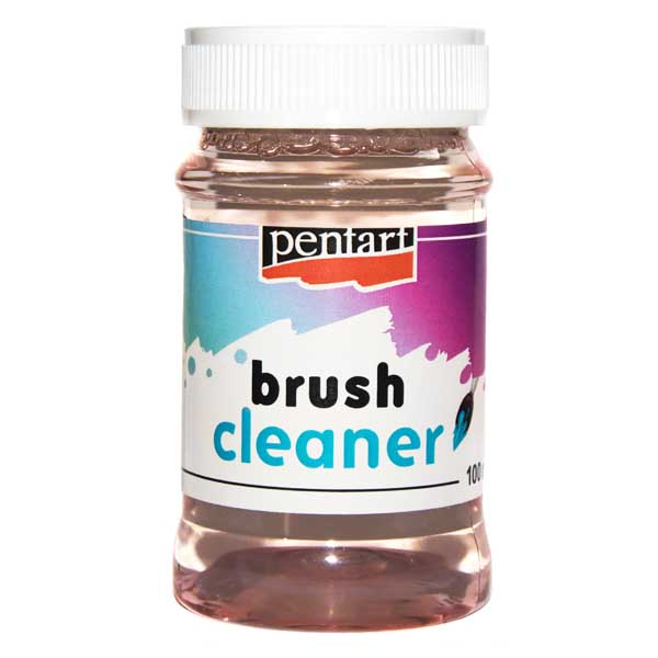 Очищувач пензлів від акрилових фарб Pentart Brush Cleaner, 100 ml (20262) 