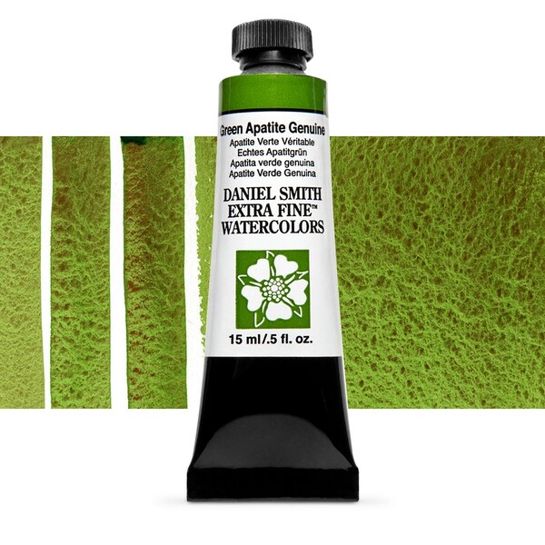 Акварельна фарба Daniel Smith, туба, 15мол. Колір: Green Apatite Genuine s3 