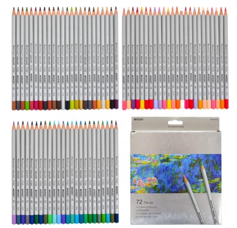 Набор цветных проф. карандашей Marco «Raffine» 72 цвета