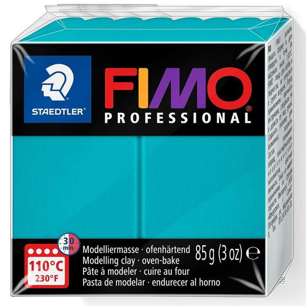 Пластика «FIMO Professional», 85 г. Колір: Бірюзовий 32 - фото 1