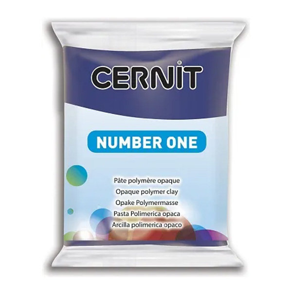Полімерна глина Cernit Number One, 56 гр. Колір: Морський блакитний №034 