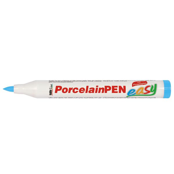 Тонкий маркер по стеклу и фарфору Porcelain Pen ГОЛУБОЙ
