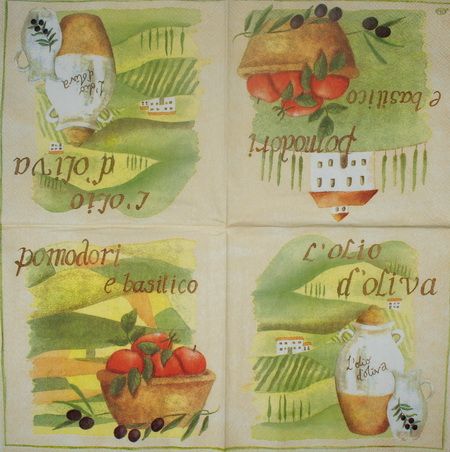 Салфетка Итальянские вкусности