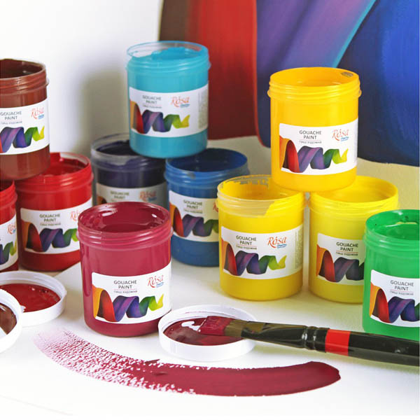 Фарба гуашова Rosa Studio (кольори в асортименті), 100 ml  - фото 1