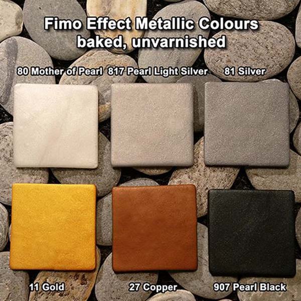 Пластика «FIMO Effect Metallic», 56 г., ВЫБРАТЬ ЦВЕТ - фото 3