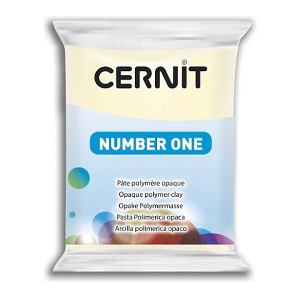 Полімерна глина Cernit Number One, 56 гр. Колір: Шампанське №027 