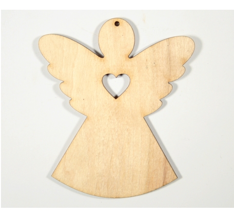 Заготовка для декорирования «Ангел с сердечком», 10 см