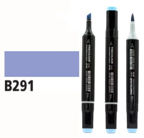 Маркер спиртовий Finecolour Brush 291 ломонос B291 