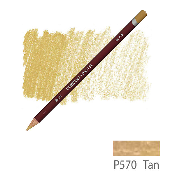 Карандаш пастельный Derwent Pastel (P570), Желто-коричневый.