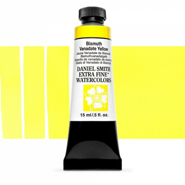 Акварельная краска Daniel Smith, туба, 15мл. Цвет: Bismuth Vanadate Yellow s2