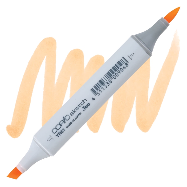 Copic маркер Sketch №YR-61 Spring Orange (жовто-рожевий тілесний) 