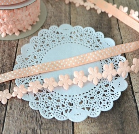 Набор декоративных лент «Персиковый сад», 2 шт / уп. (1 м.,2 м.)