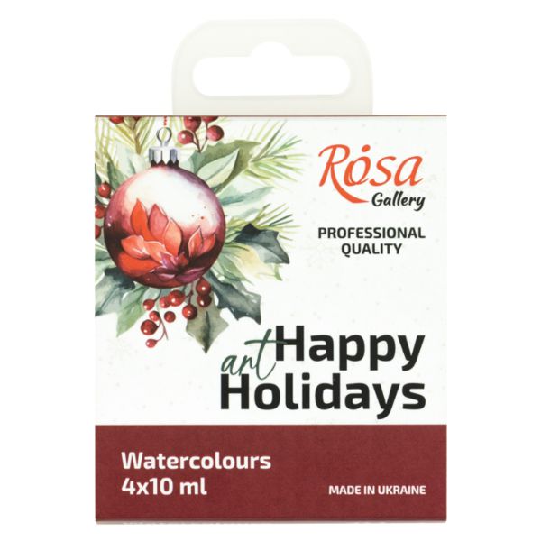 Набор акварельных красок „Special Edition“ 1, 4*10 мл, картон, ROSA Gallery - фото 1