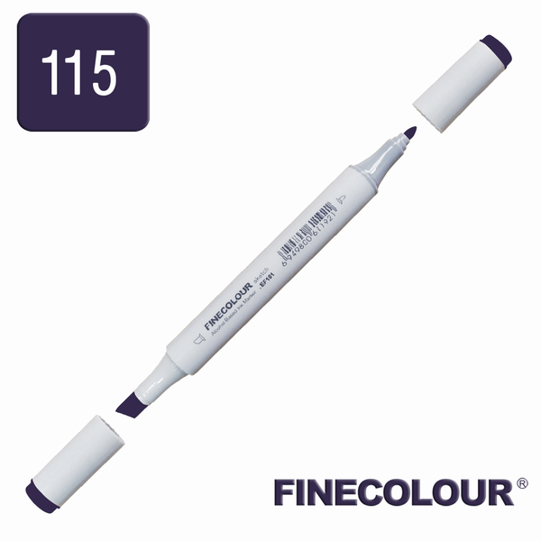 Маркер спиртовой Finecolour Junior 115 пигментированный фиолетовый B115