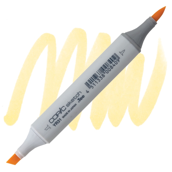 Copic маркер Sketch, №YR-31 Light reddish yellow (Светлый червоно-желтый)