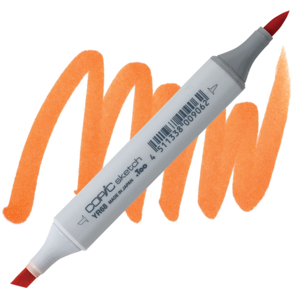 Copic маркер Sketch №YR-68 Orange (Помаранчевий) 