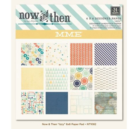 Набор бумаги 15х15 см Izzy 24л.