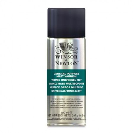 Лак матовый универсальный Winsor Professional matt varnish spray, 150 ml (аэрозоль)