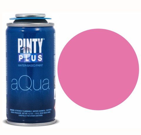 Краска-аэрозоль на водной основе Aqua, 150 мл, PINTYPLUS. Цвет: МАЛИНОВЫЙ
