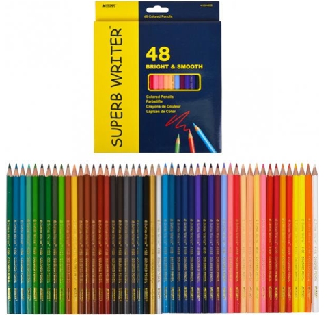 Набір кольорових олівців Marco, SUPERB WRITER, 48 шт. 