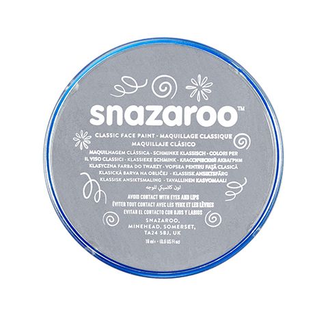Краска для аквагрима Snazaroo Classic, темно-серый, 18 ml, №133