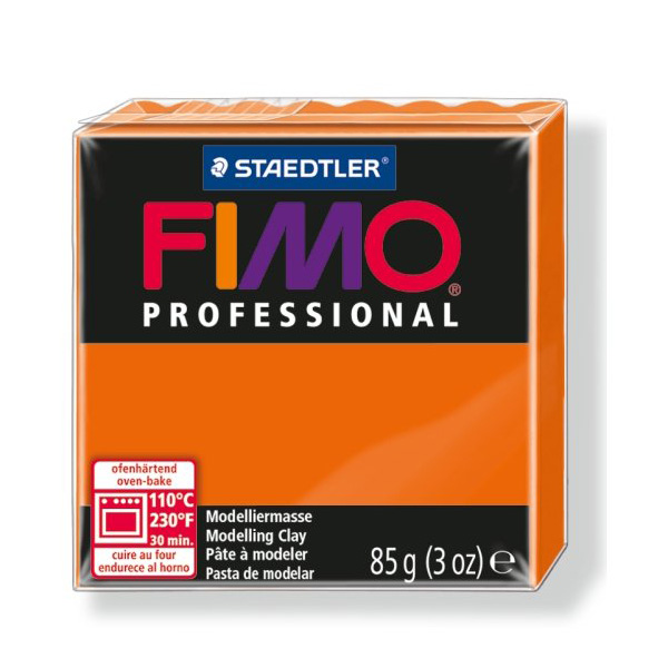 Пластика "FIMO Professional", 85 г. Колір: Оранжевий 4 