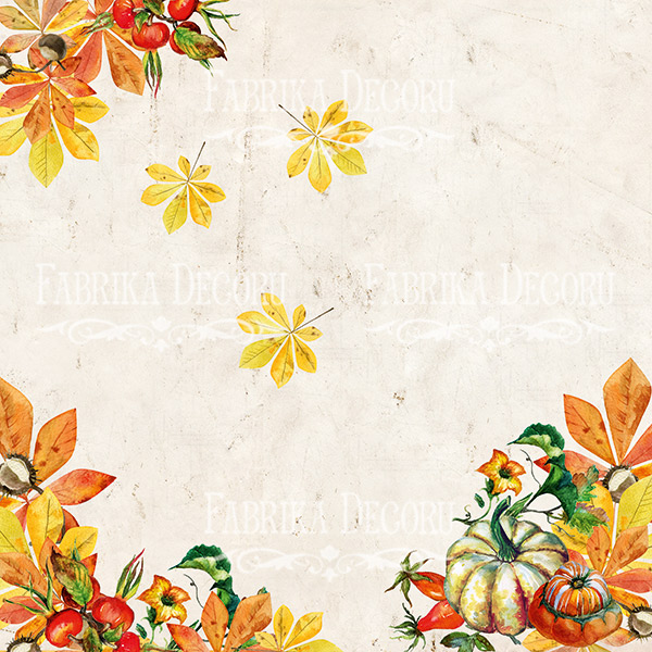 Набір скраппаперу «Botany autumn redesign», 30,5x30,5 см, Фабрика Декору - фото 11