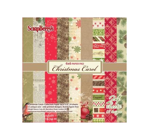 Набор бумаги Ночь перед Рождеством, 15*15 см, 24 л