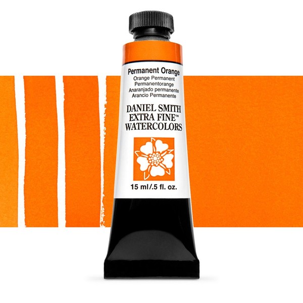 Акварельная краска Daniel Smith, туба, 15мл. Цвет: Permanent Orange s3
