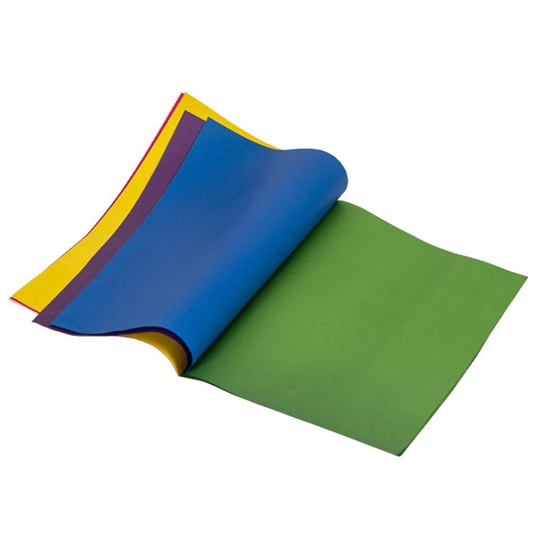 Набор цветной бумаги А4, офсет двухсторонняя, 12 листов - фото 3