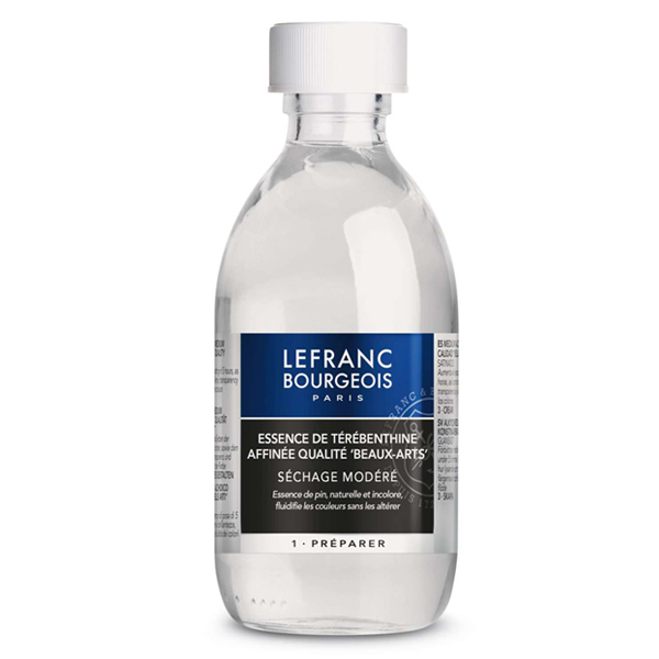 Lefranc розріджувач терпентин Rectified turpentine spirits, 250 мл 