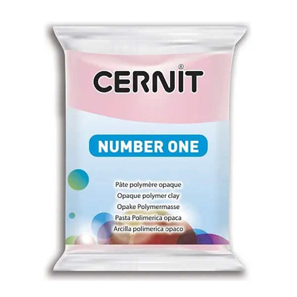 Полимерная глина Cernit Number One, 56 гр. Цвет: Розовый №011