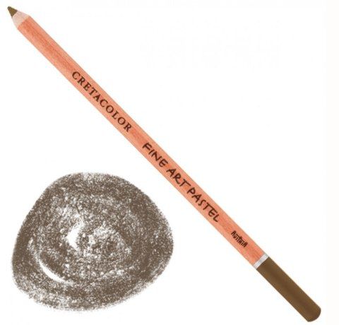 Пастельний олівець, Cretacolor. Колір: ВАН-ДИК КОРИЧНЕВИЙ 